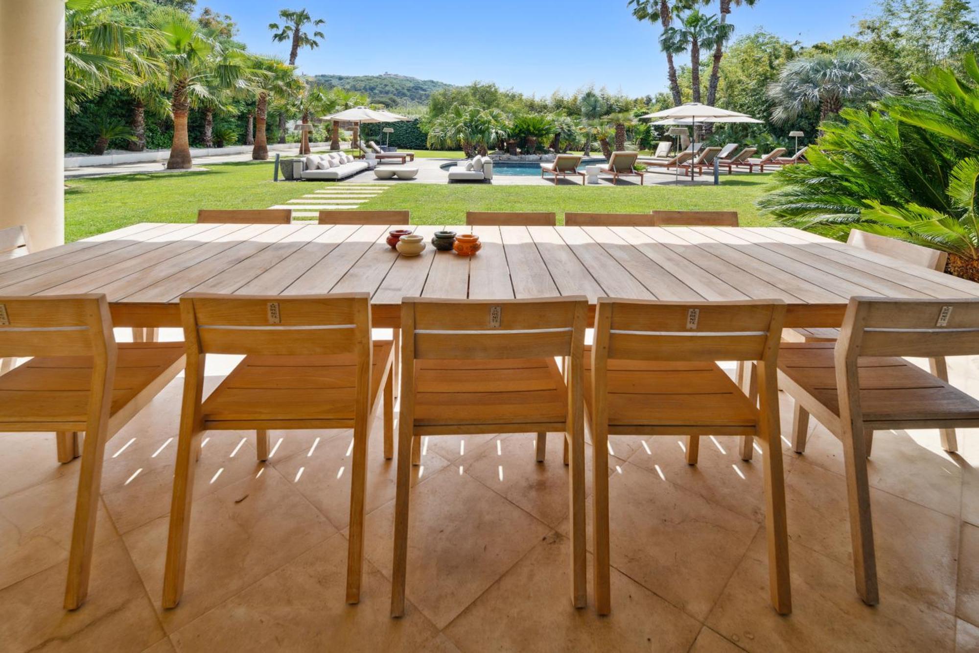 Grande Villa St-Tropez Area Avec Piscine Chauffee 가신 외부 사진